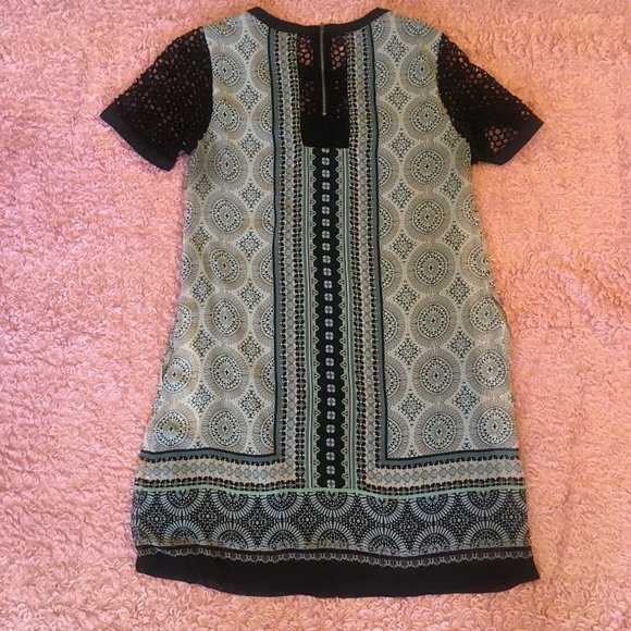 daniel rainn Moroccan Patterned Shift Dress - Picture 3 of 5